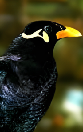 Tiong Mas (Gracula religiosa)