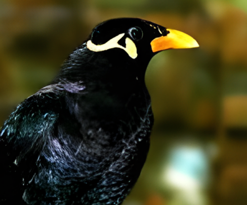 Tiong Mas (Gracula religiosa)