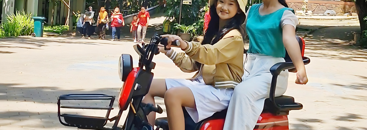 Wahana E-Bike Semarang Zoo
